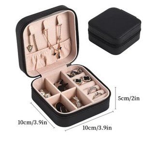 Travel Jewelry Organizer Keeper Box - Perfect For Purse Duffle Bag Luggage